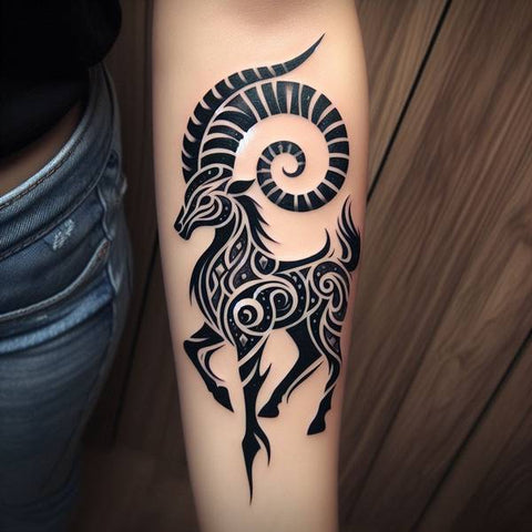 78+ Best Capricorn Tattoos Zodiac sign & Symbol With Meaning | Capricorn  tattoo, Picture tattoos, Tattoo designs